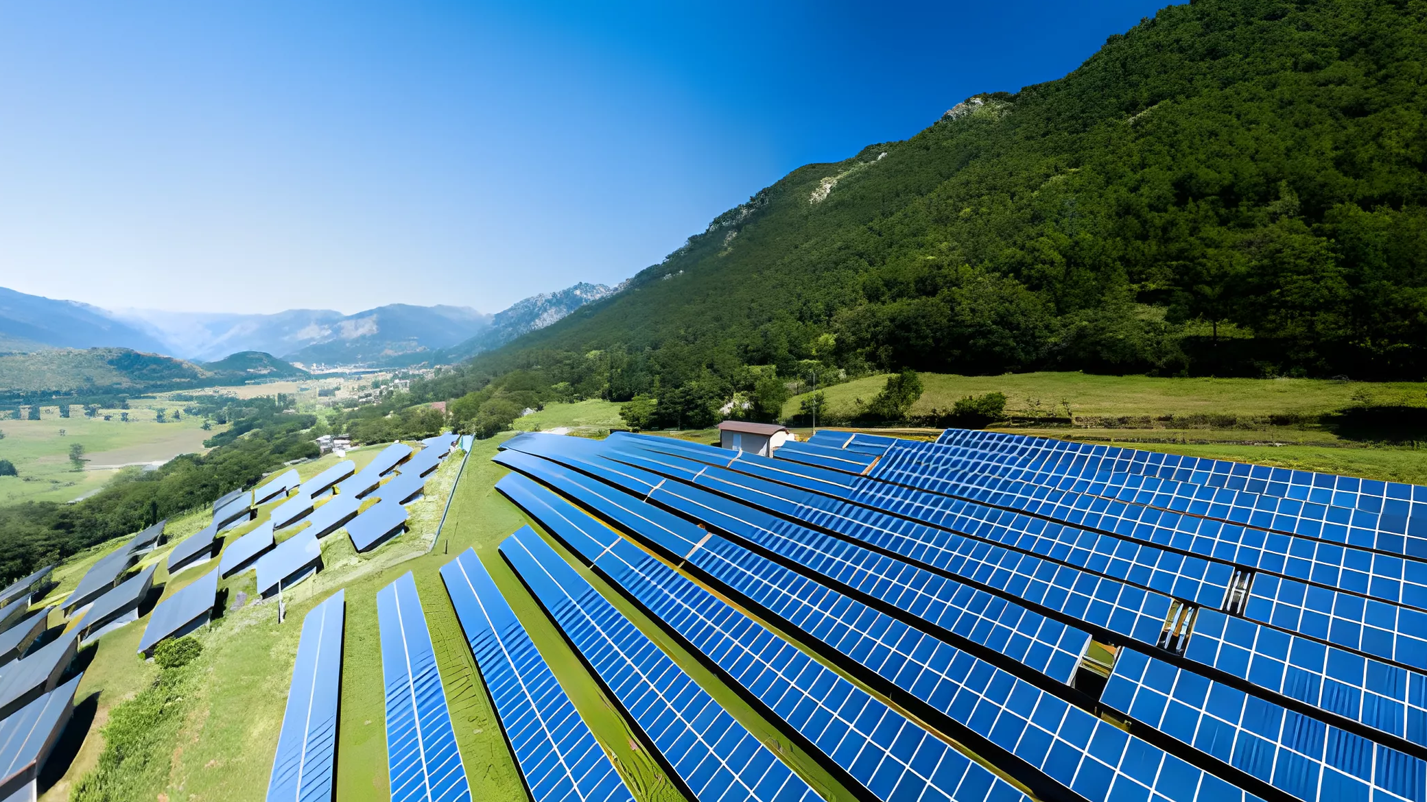 Principais soluções solares montadas no solo para projetos em escala de utilidade