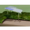 Estrutura de montagem solar Sistema de montagem solar no solo com parafuso de aterramento