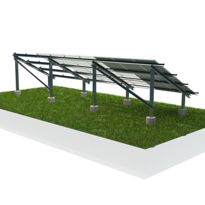 Painéis solares Estrutura de montagem solar solar com base em bloco de concreto