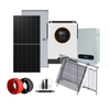 Painéis solares Sistemas de energia em casa em kits de energia solar de grade Sistema de armazenamento de energia solar externa solar