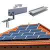 Sistema de painel solar, suportes de montagem de telhado fixo de gancho para estrutura de montagem de telhado solar telha telha