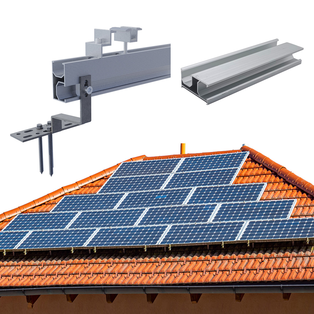 Como instalar suportes de painel solar em diferentes superfícies?